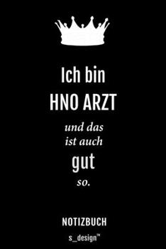 Notizbuch für HNO Ärzte / HNO Arzt / HNO Ärztin: Originelle Geschenk-Idee [120 Seiten liniertes blanko Papier] (German Edition)