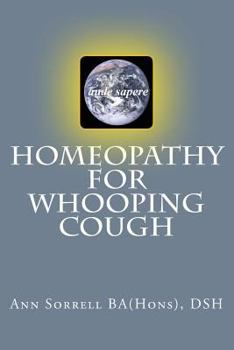 Paperback Homeopathy for Whooping Cough Book