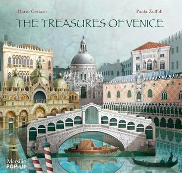 Hardcover The Treasures of Venice: Pop-Up Book