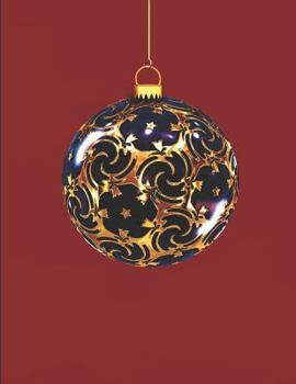 Blank Christmas Notebook: Unlined Notebook 200 Pages 100 Sheets (8.5 X 11 Inches) Large Blank Unruled Note Writing & Sketching Journal