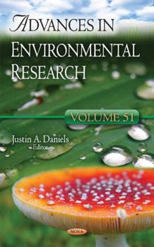 Hardcover Advances in Environmental Research Book