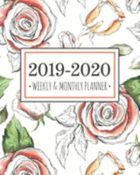 Paperback 2019-2020 Weekly & Monthly Planner: Floral Botanical Diary Agenda Calendar Schedule Organizer - Sept 2019 through December 2020 Book