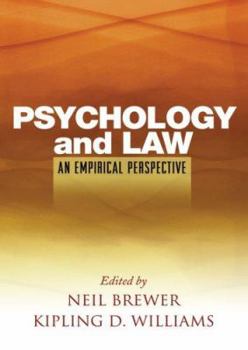 Paperback Psychology and Law: An Empirical Perspective Book