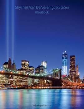 Paperback Skylines Van de Verenigde Staten Kleurboek 1 [Dutch] Book