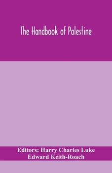 Paperback The Handbook Of Palestine Book