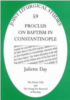 Paperback Proclus on Baptism in Constantinople Book