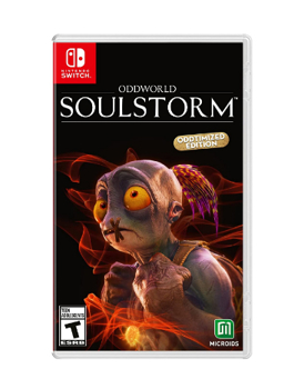 Game - Nintendo Switch Oddworld Soulstorm - Oddtimized Edition Book