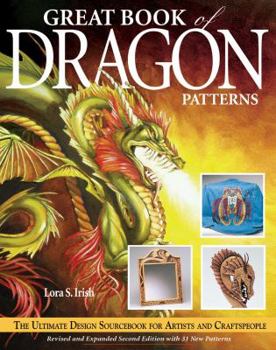 Paperback Great Book of Dragon Patterns Book
