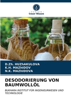 Paperback Desodorierung Von Baumwollöl [German] Book