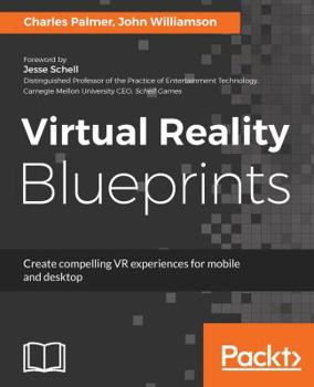 Paperback Virtual Reality Blueprints Book