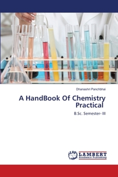 Paperback A HandBook Of Chemistry Practical Book