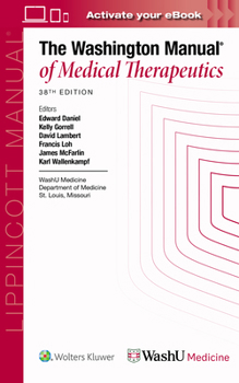 Spiral-bound Washington Manual of Medical Therapeutics Book