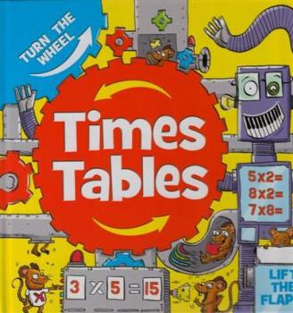 Hardcover Turn the Wheel Times Tables Book