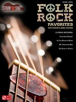 Paperback Folk Rock Favorites: Guitar/Vocal Book