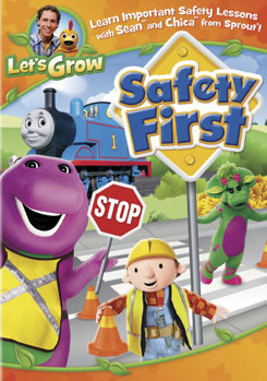 DVD Let's Grow: Safety First Book