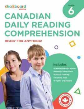 Paperback Canadian Daily Reading Comprehension 6 Book