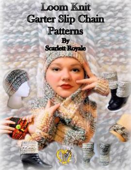 Paperback Loom Knit Garter Slip Chain Patterns Book