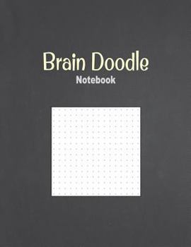 Paperback Brain Doodle Notebook: 1/4" Cross Grid Graph Ruling, 100 Pages Book