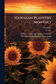 Paperback Hawaiian Planters' Monthly; Volume 14 Book
