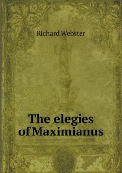 Paperback The elegies of Maximianus Book