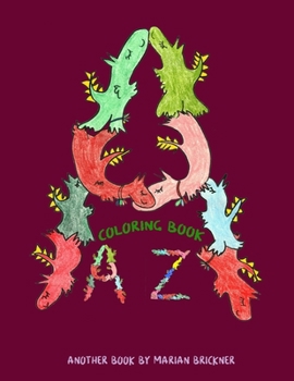 Paperback Coloring Book A to Z Book