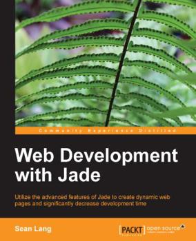 Paperback Web Development with Jade Book
