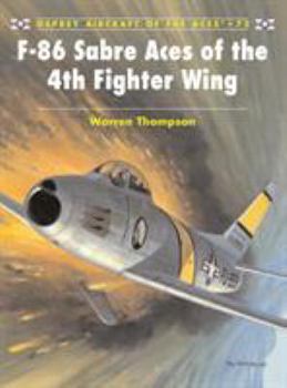 Paperback F-86 Sabre Aces of the 4th Fighter Wing Book