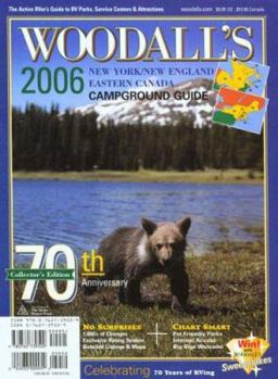 Paperback Woodall's New York/New England and Eastern Canada Campground Guide Book