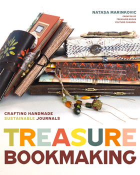 Hardcover Treasure Book Making: Crafting Handmade Sustainable Journals (Create Diary Diys and Papercrafts Without Bookbinding Tools) Book