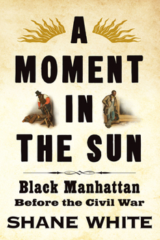 Hardcover A Moment in the Sun: Black Manhattan Before the Civil War Book