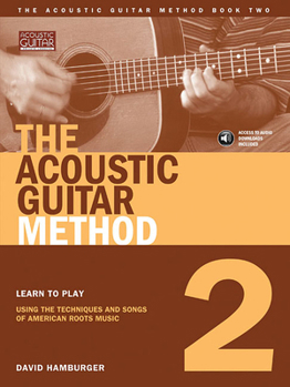 Paperback The Acoustic Guitar Method, Book 2 [With CD] Book