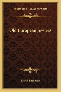 Paperback Old European Jewries Book