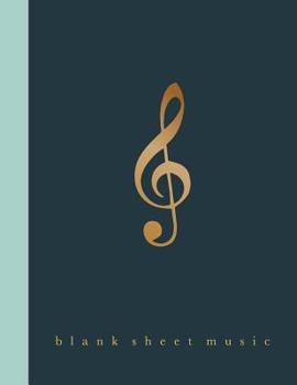 Blank Sheet Music: 8 1/2 X 11, 110 Page Notebook for Songwriting and Composing Vocal and Piano Music