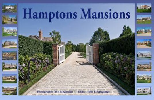 Hardcover Hamptons Mansions Book