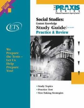 Paperback Social Studies: Content Knowledge (Praxis Study Guides) Book