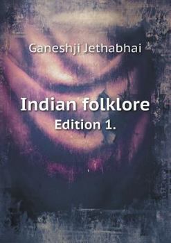 Paperback Indian folklore Edition 1. Book