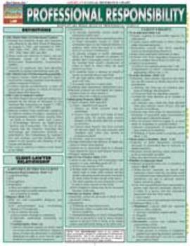 Pamphlet Professional Responsibility Laminate Reference Chart Book