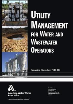 Hardcover Utility Management for Water and Wastewater Operators Book