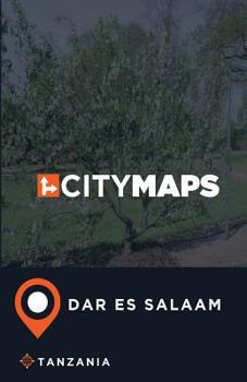 Paperback City Maps Dar es Salaam Tanzania Book