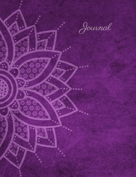 Journal: Cute Mandala art Lined Blank Journal for Writing / Taking Notes