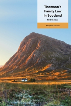 Paperback Thomson's Family Law in Scotland Book
