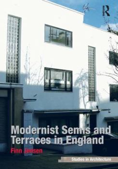 Hardcover Modernist Semis and Terraces in England Book
