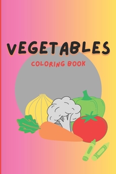 Paperback Vegetables: Coloring Book