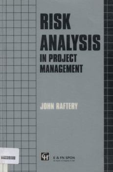 Paperback Risk Analysis in Project Management Book