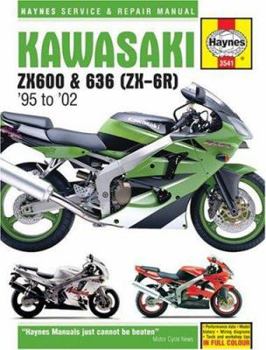 Hardcover Kawasaki ZX600 & 636 (ZX-6r) 1995-2002 Book