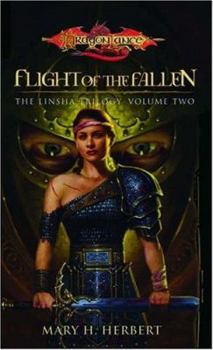 Flight of the Fallen: The Linsha Trilogy, Book 2 - Book #2 of the Dragonlance: Linsha