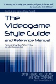 Paperback The Videogame Style Guide and Reference Manual Book