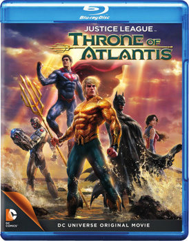Blu-ray Justice League: Throne of Atlantis Book