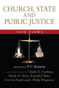 Paperback Church, State and Public Justice: Five Views Book