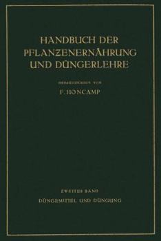 Paperback Düngemittel Und Düngung [German] Book